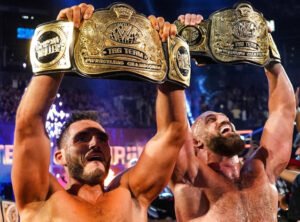 #DIY Wins! Titles Change Bloodline Threatens .#DIY Shocks the World: Gargano and Ciampa Reclaim WWE Tag Team Titles