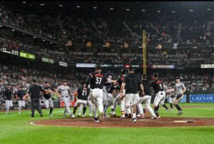 Tensions Flare in Yankees-Orioles Clash. Heart-Stopping Moment: Holmes Hits Kjerstad, Tensions Flare in Yankees-Orioles ClashFriday night's game between