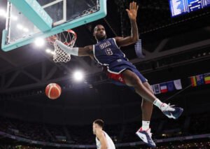 U.S. Advances, Defeats South Sudan. U.S. Advances to Olympic Basketball Quarters