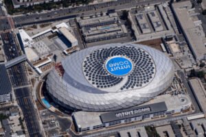 Steve Ballmer’s $2 billion domed arena, the Intuit Dome, has officially opened its doors in a remarkable development.