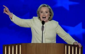 Hillary Clinton, former Secretary of State and 2016 Democratic presidential nominee delivered a poignant speech