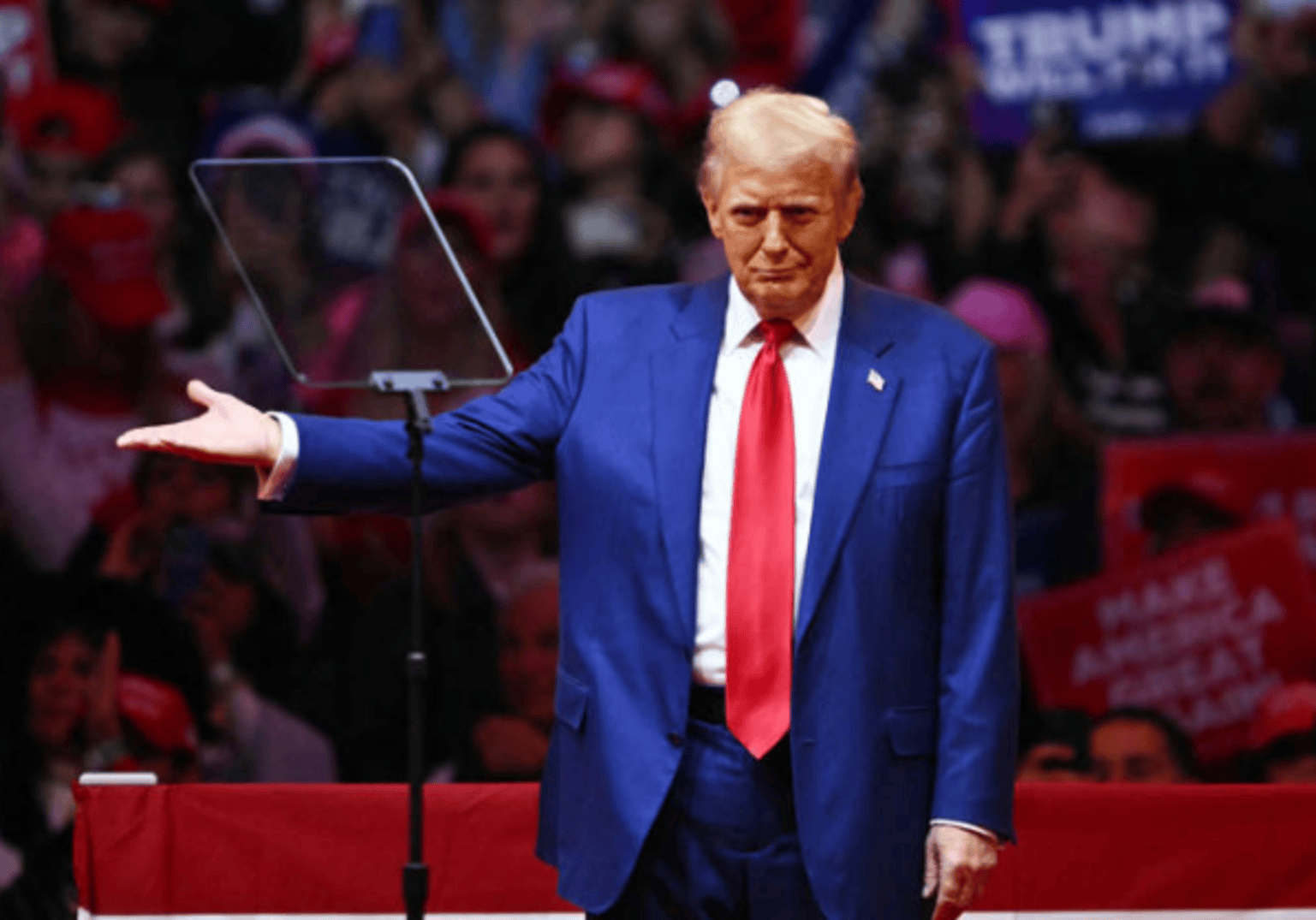 Trump Overtakes Harris by 0.1 in 2024 Polls