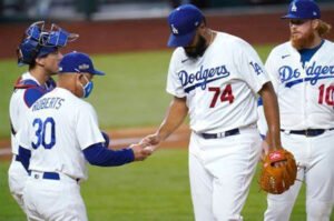 Dodgers Win Game 5 NLCS Bound!  Dodgers Advance to NLCS: Game 5 Win Over PadresThe Dodgers shut out their rivals 2-0 at Dodger Stadium, securing their spot against the New York Mets.