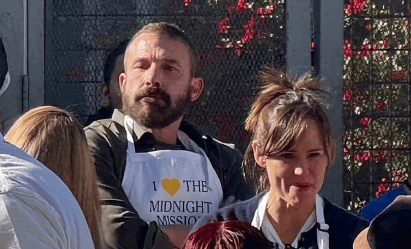 Affleck and Garners Inspiring Thanksgiving